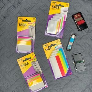 Post-it Filing Tabs - Assorted Colors